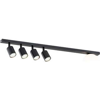Baster 5 Sort loftslampe - Ø14 cm, GU10 & E14, 230V, uden lyskilde