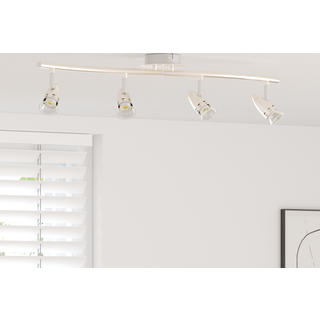 Loftsspot Matte Nickel 58,5 X 15 X 12 Cm Stål