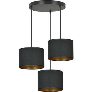 Hilde 3 Premium Sort pendellampe - Ø20 cm, E27, 230V, uden lyskilde