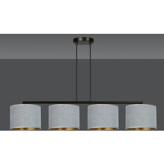 Hilde 4 Sort/Grå pendellampe - Ø20 cm, E27, 230V, uden lyskilde
