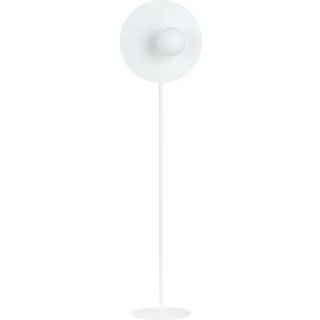 Oslo Lp Hvid/Opal gulvlampe - Ø15 cm, E14, 230V, uden lyskilde