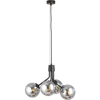 Nova 4 Sort/Grafit pendellampe - Ø14 cm, E14, 230V, uden lyskilde