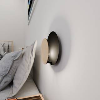 Circle 1A Sort væglampe - G9, 230V, uden lyskilde