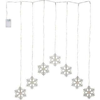 Star Trading - Lysgardin Dew Drop Snowflake - Lyskæder