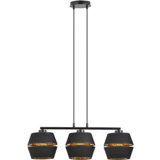Piano 3 Sort/Guld pendellampe - Ø15 cm, E27, 230V, uden lyskilde