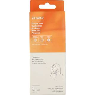 ValMed Strep A Test (halsbetændelse) - 1 stk.