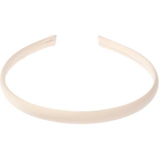 DARK Satin Hair Band Thin Champagne