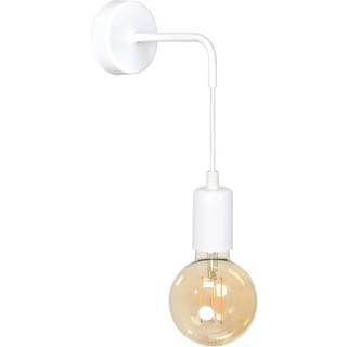 Multipo K1 Hvid væglampe - E27, 230V, uden lyskilde
