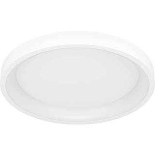 EGLO connect Smart-LED loftlampe Loretello-Z, rund, hvid