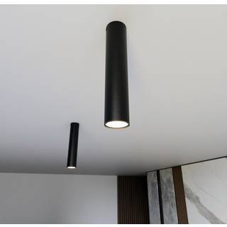 Tecno 1M Sort loftslampe - GU10, 230V, uden lyskilde