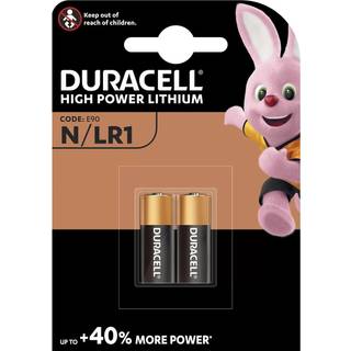 Batterier Duracell Security MN9100 LR1 Lady 2er Blister