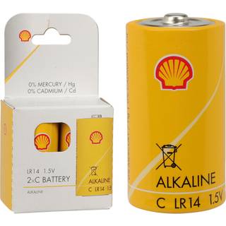 Batterier Alkaline C 2 Stk.