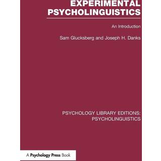 Experimental Psycholinguistics (PLE: Psycholinguistics)