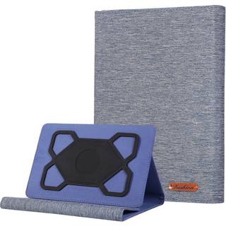 Universal Tablet Flip Cover m. Ståfunktion - EIDERWOOD - 13.5 x 21.5 cm - Blå