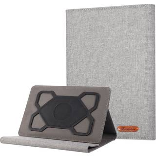 Universal Tablet Flip Cover m. Ståfunktion - EIDERWOOD - 13.5 x 21.5 cm - Grå