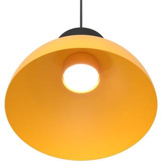 Lunaro 1S Sort/Orange pendellampe - Ø30 cm, GX53, 230V, uden lyskilde