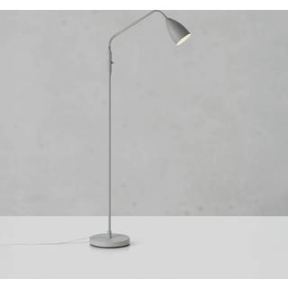 Markslöjd LED-gulvlampe Patro, grå, metal, dæmpbar