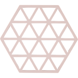 Zone Denmark Triangles Bordskåner - Rose - 16x14x0,9cm
