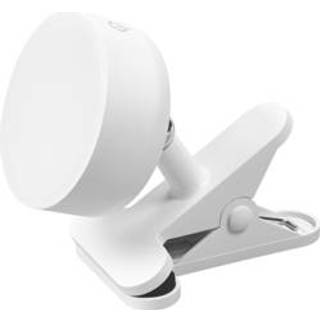 OSRAM Klemmelampe DECOR HELPER GADGET, dæmpbar, Hvid/opal, Soveværelse, Plast, Moderne