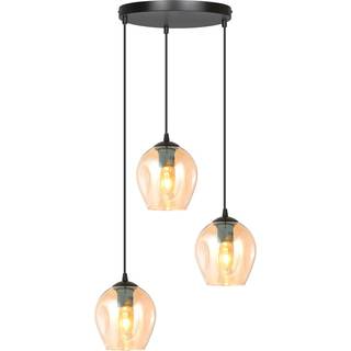 Istar 3 Sort Premium Rav pendellampe - Ø14 cm, E27, 230V, uden lyskilde