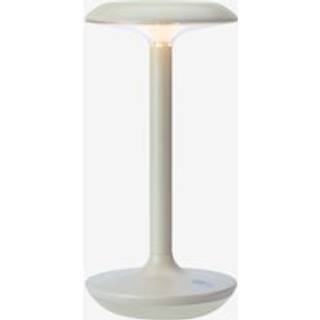LED-bordlampe Petit, greige, aluminium, IP44