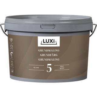 Grundmaling hvid 2,25 liter - Luxi