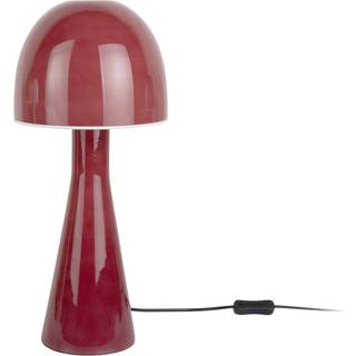 Leitmotiv Bombin bordlampe Ø20cm glas rød