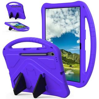 EIDERWOOD Samsung Galaxy Tab S10 FE+ (Plus) Tablet Håndværker Cover m. Stå Funktion og Håndtag - Lilla