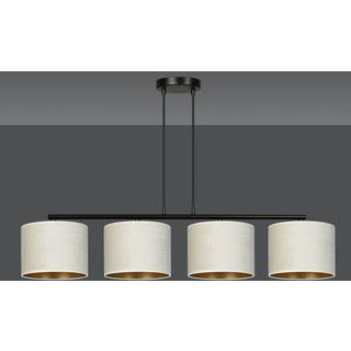 Hilde 4 Sort/Hvid pendellampe - Ø20 cm, E27, 230V, uden lyskilde