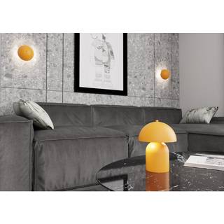 Mush LN2 Orange bordlampe - Ø18 cm, G9, 230V, uden lyskilde