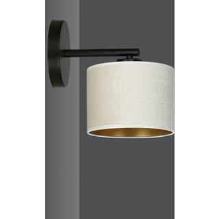 Hilde K1 Sort/Hvid væglampe - Ø20 cm, E27, 230V, uden lyskilde