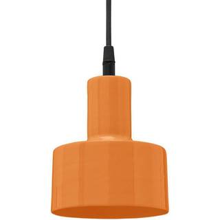 PR Home Hængelampe Solo Small med stik Ø13cm, orange
