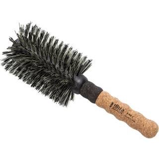 Ibiza Hair Round Boar Bristle Brush (MB5-80MM) | Forstærket Boar & Nylon børste med korkhåndtag | For løse krøller store volumen og store sektion
