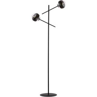 Linear LP2 Sort/Stribe gulvlampe - Ø14 cm, E14, 230V, uden lyskilde
