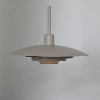 Markslöjd Hængelampe Piny, beige, Ø 35 cm, metal, E27