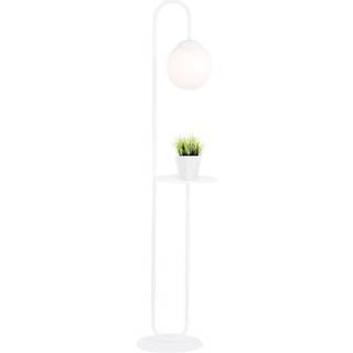 Bari Lp Hvid gulvlampe - Ø14 cm, E14, 230V, uden lyskilde