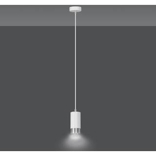 Fumiko 1 Hvid/Krom pendellampe - GU10, 230V, uden lyskilde