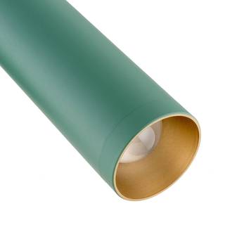 LED væglampe Rulo Argon, Grøn, Stue/spisestue, Metal