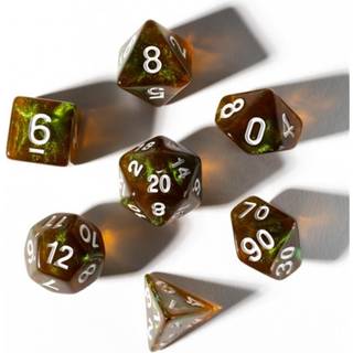 Treasure Series - Peridot - Rollespilsterninger - Sirius Dice