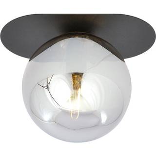 Plaza 1 Sort/Grafit loftslampe - Ø14 cm, E14, 230V, uden lyskilde