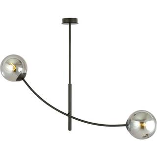 Hunter 2 Sort/Grafit loftslampe - Ø14 cm, E14, 230V, uden lyskilde