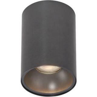Moderne indbygget spotlight gunmetal GU10 50 mm - Deep