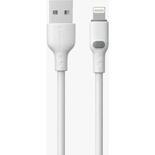 Powertrend Ladekabel USB-A til Lightning, 1m, hvid