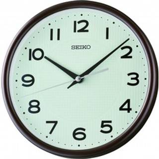 Seiko QXA836B Wand- und Standuhr Quarz mit Leisegang Braun