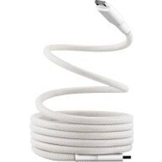 T&#39;NB - 60W Magnetisk USB-C til USB-C Kabel - 1.5m - Hvid