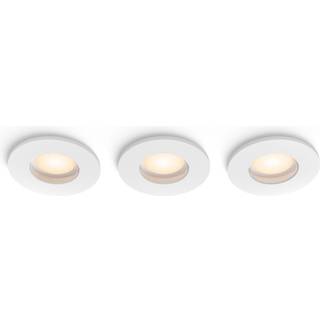 Philips Hue Adore Indbygningsspot - Hvid - 3-Pak