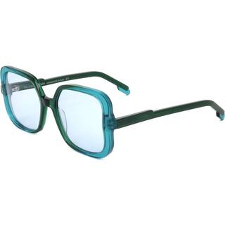Silvian Heach Sunday Sun 20106 53 Solbriller Kvinder Blue - Transparent Faded Blue Green - 53mm