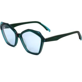 Silvian Heach Susanna Sun 20106 53 Solbriller Kvinder Grøn - Shiny Dark Green Blue Laminate - 53mm