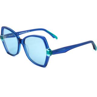 Silvian Heach Ivy Sun 20108 54 Solbriller Kvinder Blue - Transparent Blue Aqua Blue Laminate - 54mm