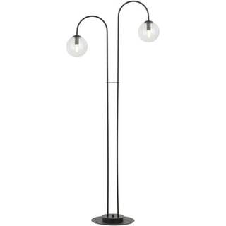 Archi LP2 Sort/Transparent lysekrone - Ø14 cm, E14, 230V, uden lyskilde